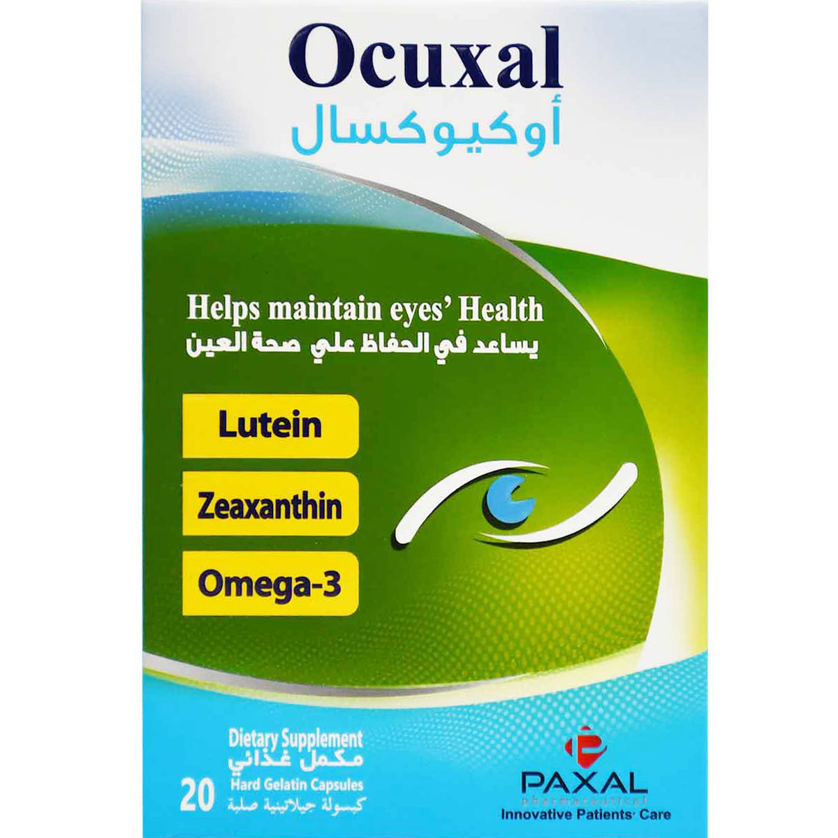 Ocuxal 20 Hard Gelatin Capsules