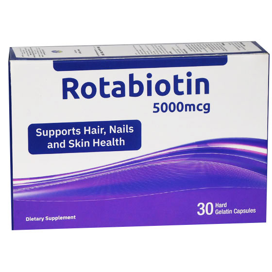 Rotabiotin 5000&micro; 30 Hard Gelatin capsules