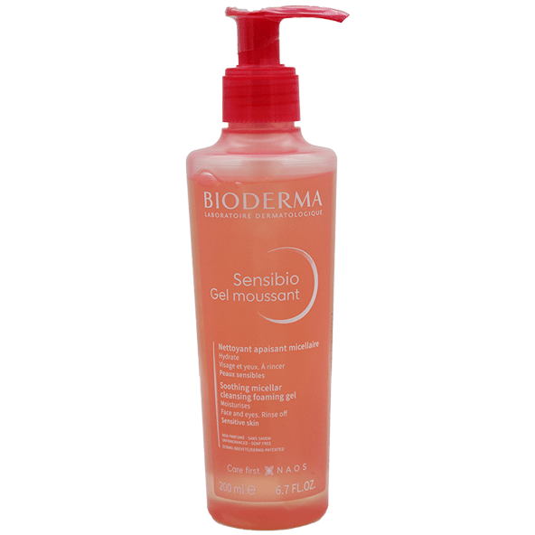Bioderma Sensibio Gel Moussant Cleanser For Sensitive Skin 200ml