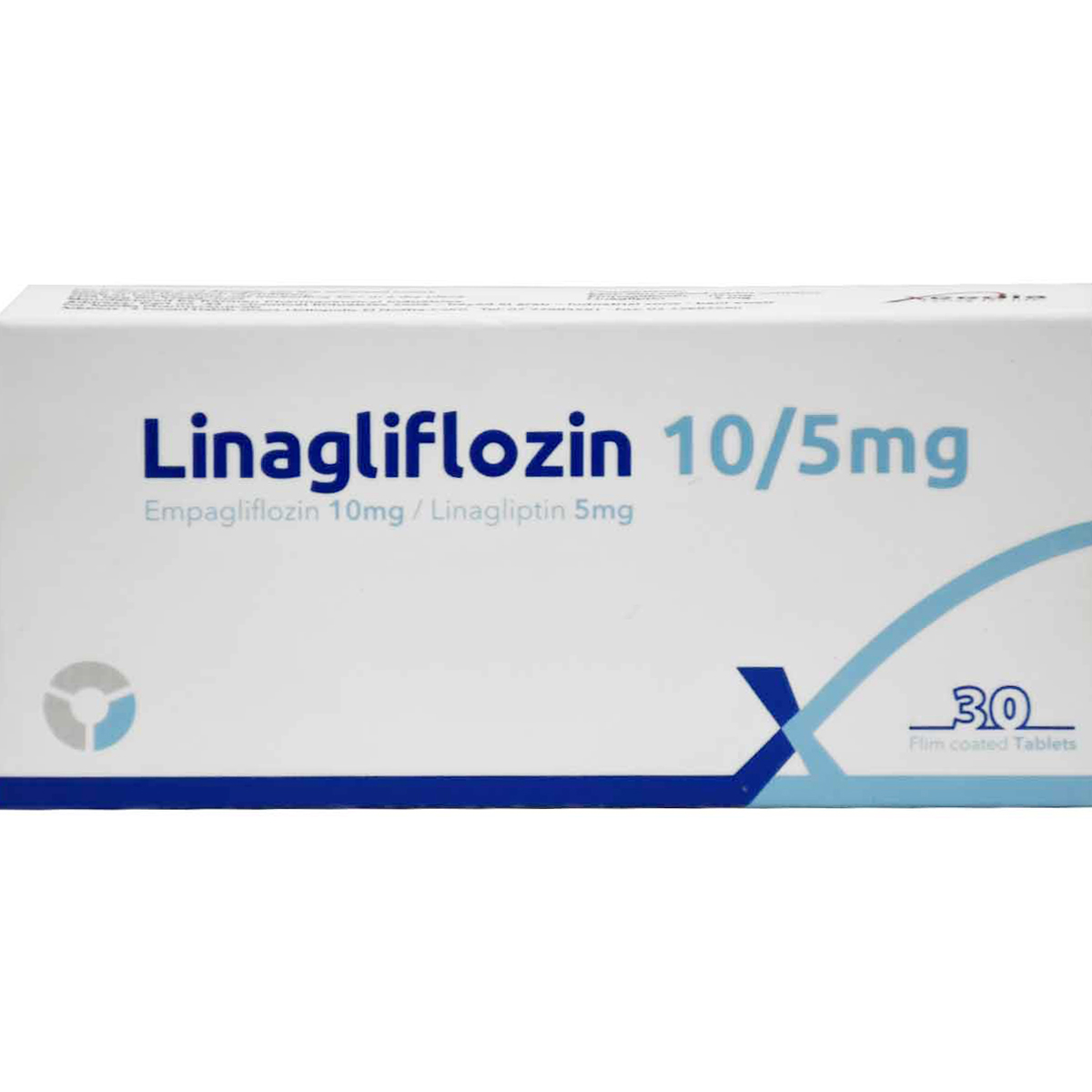 Linagliflozin 10 mg/5 mg 30 Film Coated Tablets