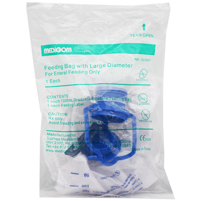 Medicom Feeding Bag 1200ml For Enteral Feeding With Large Diameter 523331
