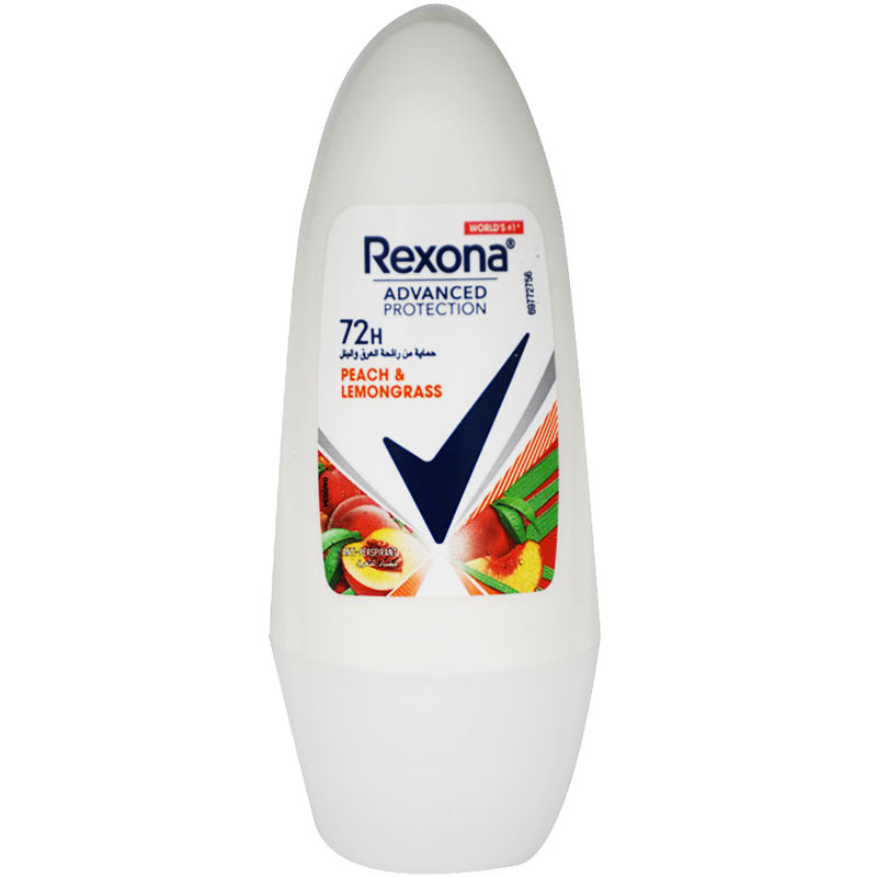 Rexona Peach and Lemongrass Deodorant Roll On For Women 50ml
