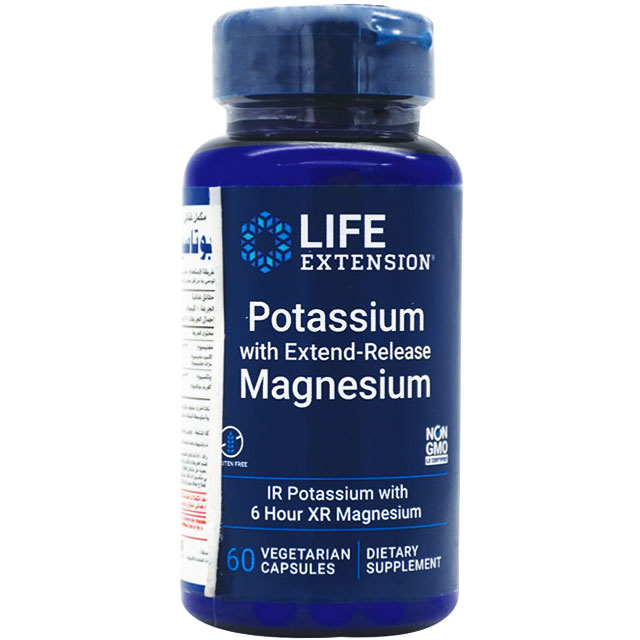 Life Extension Potassium With Extend Release Magnesium 60 Capsule
