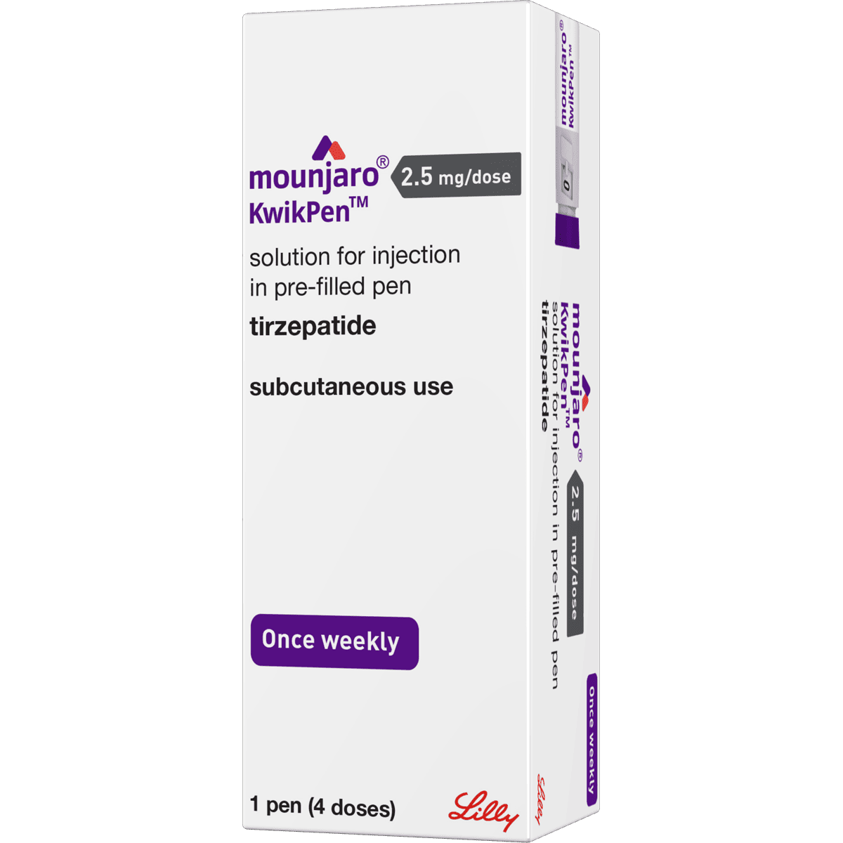 Mounjaro KwikPen 2.5mg 1 Prefilled Pen (Refrigerated)