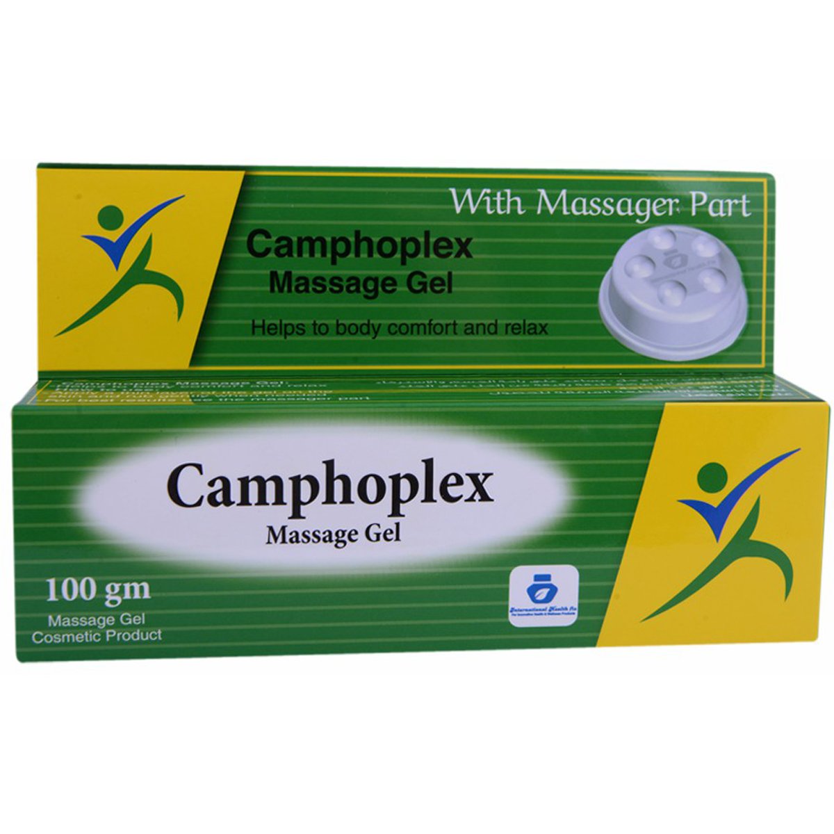 Camphoplex 100gm with Massage Part Massage Gel
