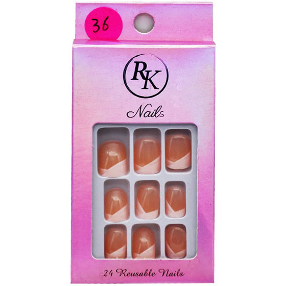 RK Reusable Nails 24 pieces/36