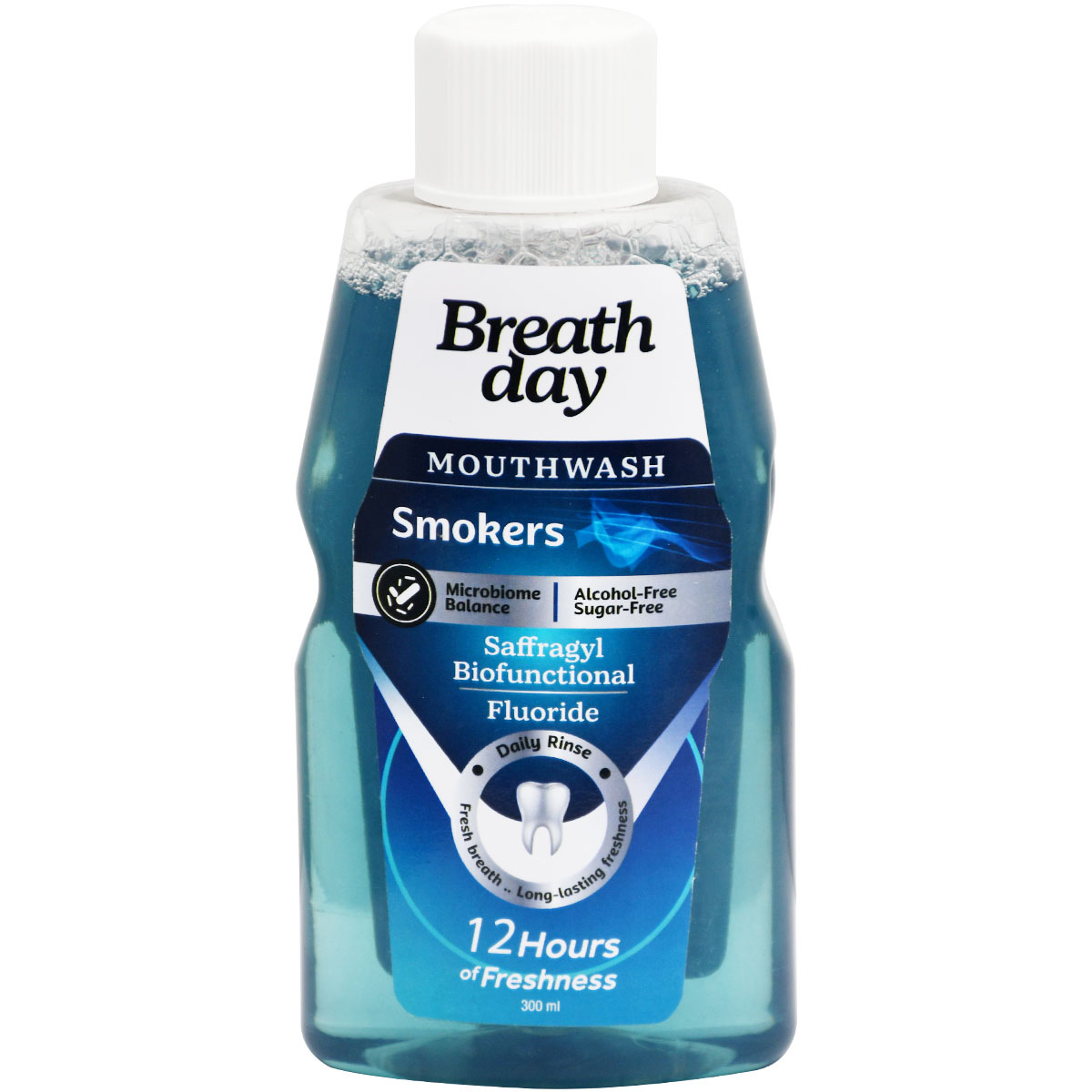 Breath Day Smokers Mouthwash 300ml