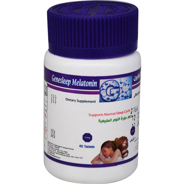 Genesleep Melatonim 5mg 60Tablet