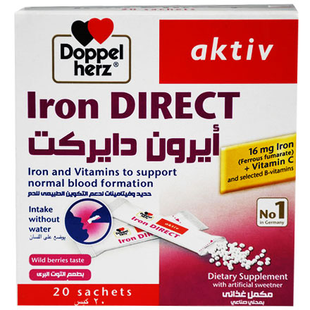 Iron Direct Doppel Herz 20 Sachet