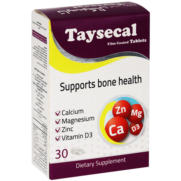 Taysecal 30 Film Coated Tablets