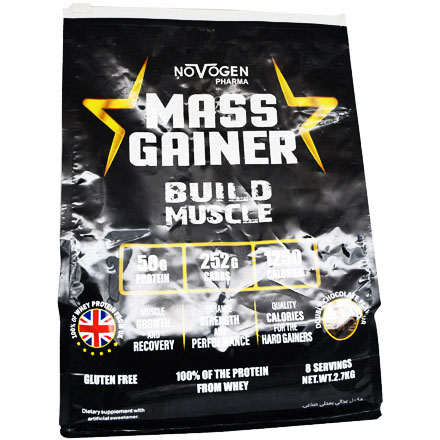 Novogen Mass Gainer Double Chocolate Flavor 2.7Kg