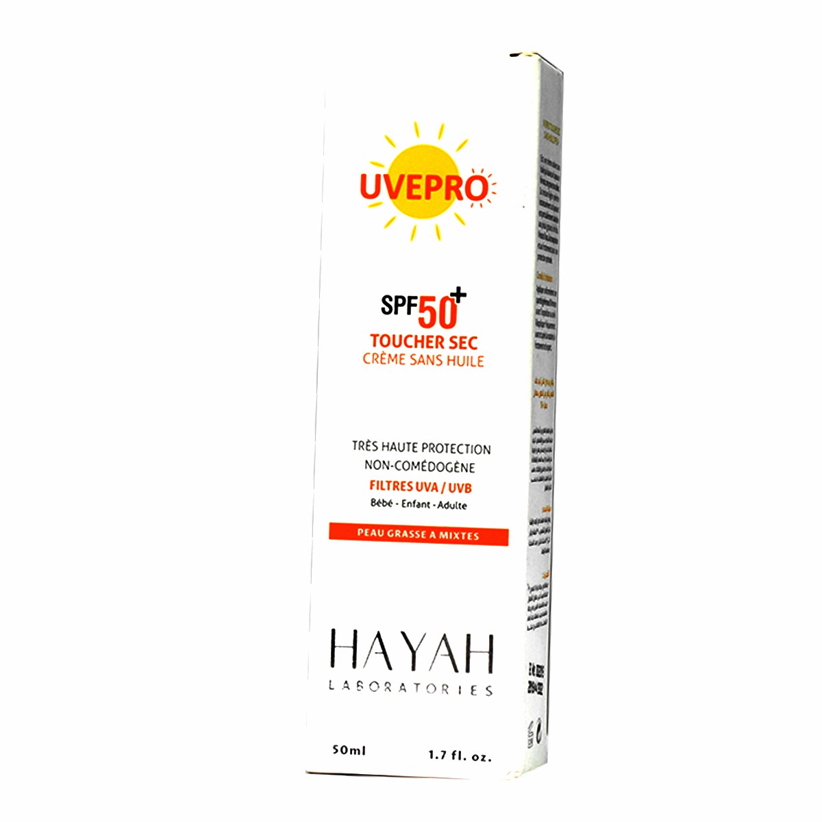 Uvepro Dry Touch Oil Free (SPF50 +) Cream 50ml
