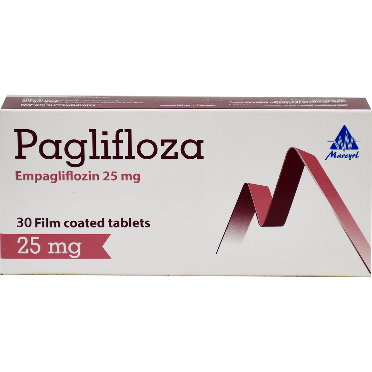 Paglifloza 25 mg 30 Film Coated Tablets