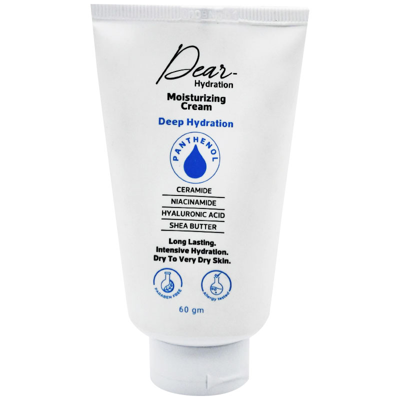 Dear Hydration Moisturizing Cream with Panthenol for Dry Skin 60gm
