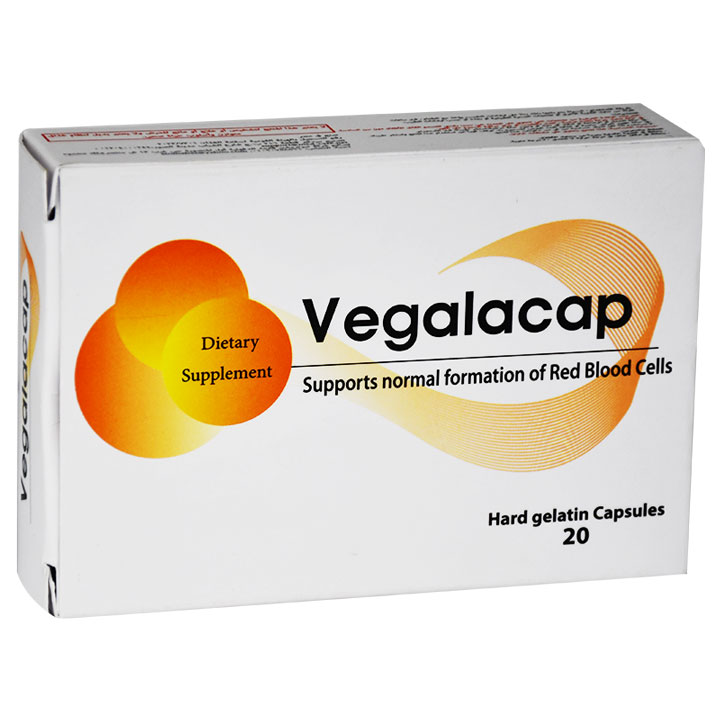 Vegalacap 20 Hard Gelatin capsules