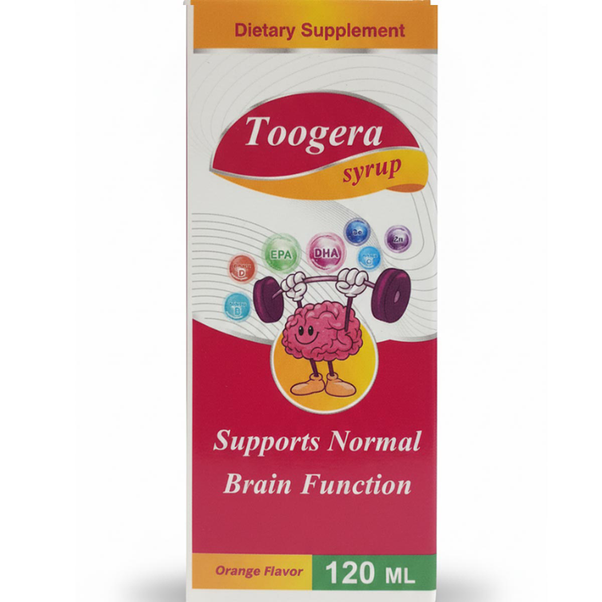 Toogera Orange Flavor Syrup 120ml