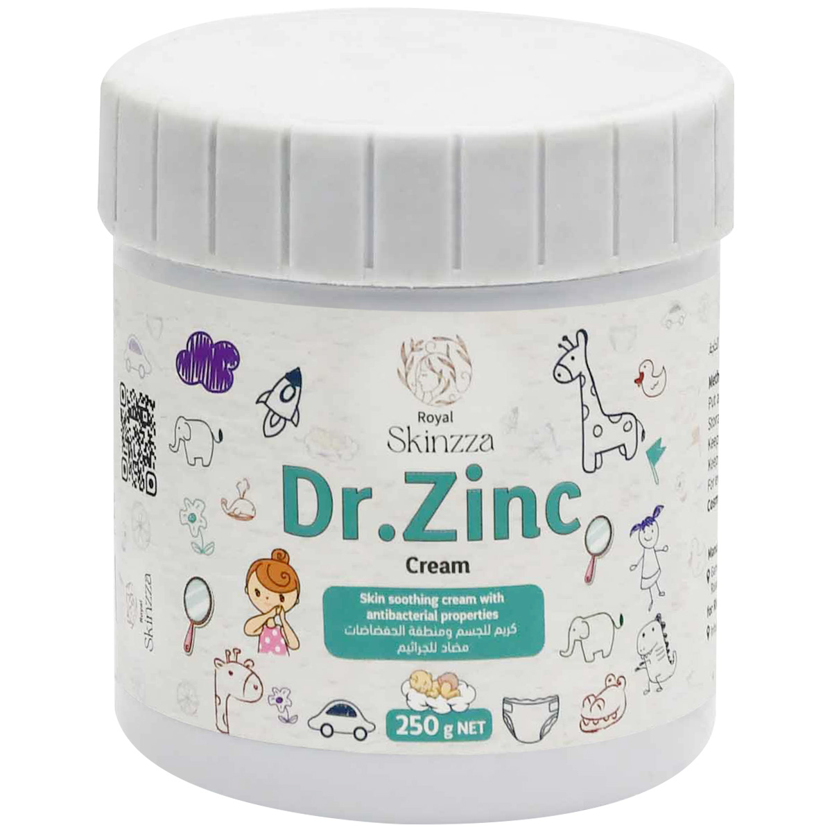 Dr Zinc Skin Soothing Cream 250gm