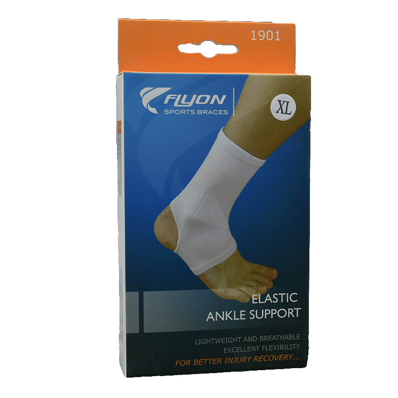 Flyon Elastic Open Ankle Support (X-Large) 1901