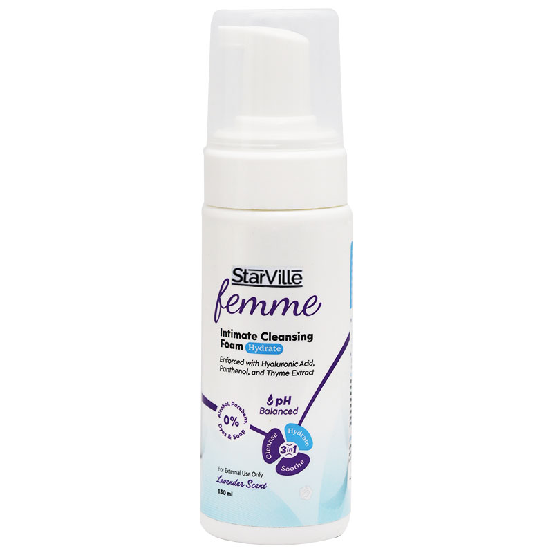 Starville Femme Intimate Cleansing Foam Hydrate 150ml