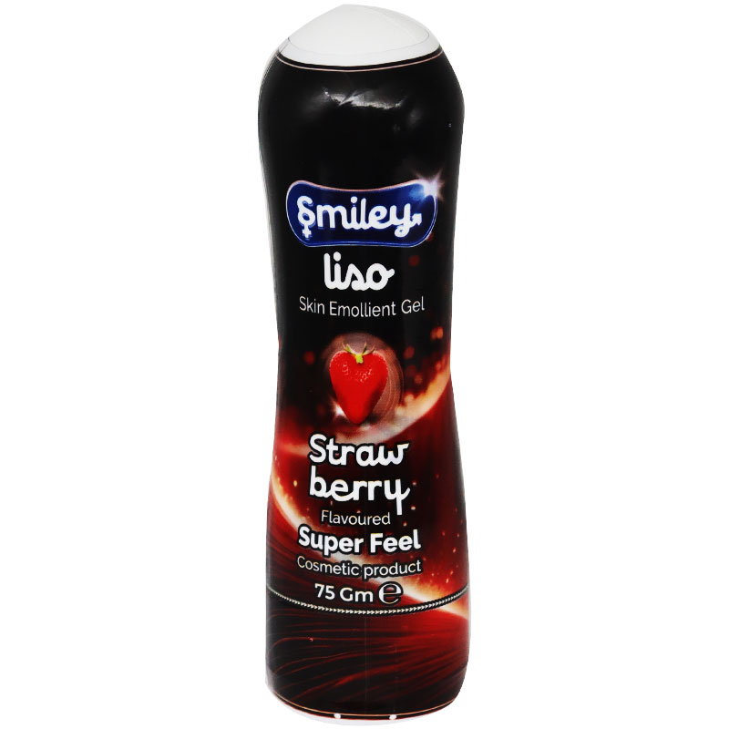 Smiley Liso Strawberry Super Feel Gel 75gm