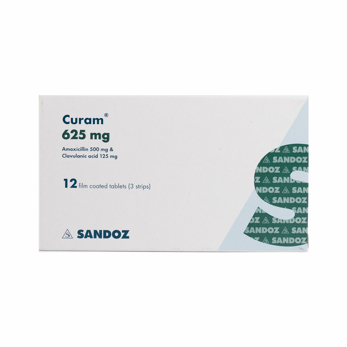 Curam 625mg 12 Tablets