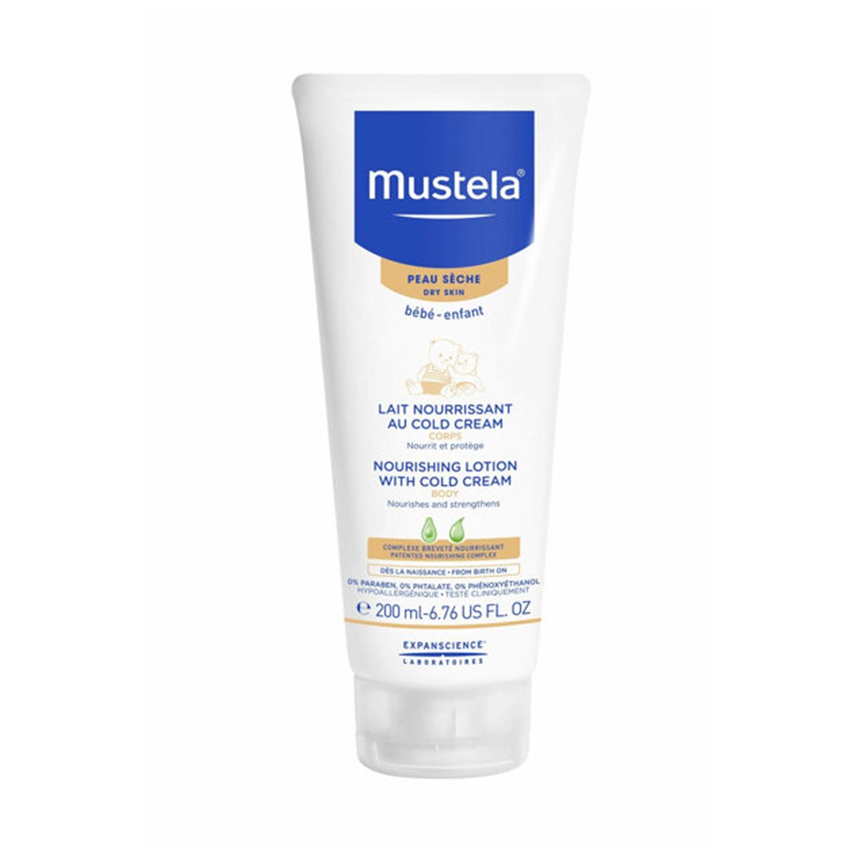 Mustela Nourishing Lotion With Cold Cream 200M
