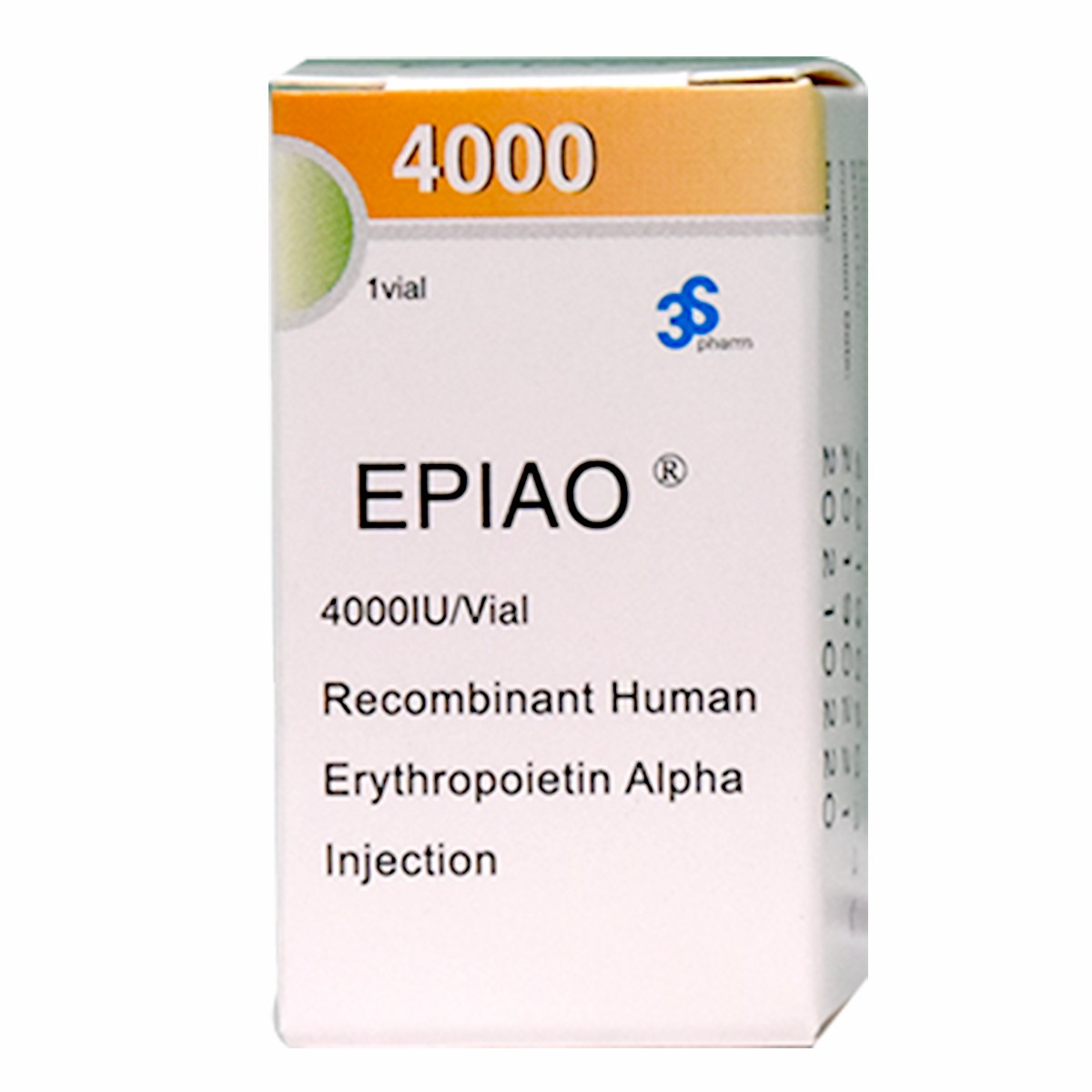 Epiao 4000i.u 1 Vial (Refrigerated)