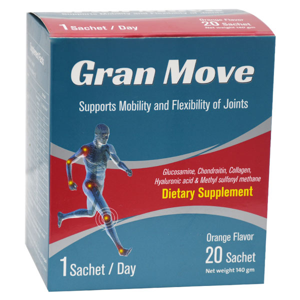 Gran Move (7gm/Sachet)Orange Flavor 20 Sachet