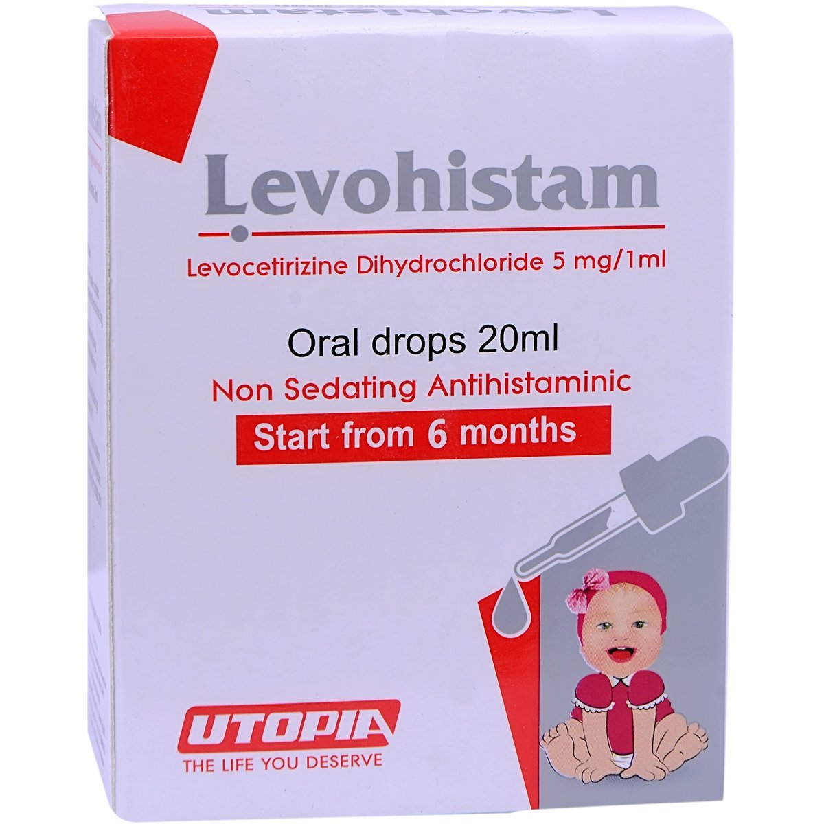 Levohistam 5Mg/ml 20ml Oral Drop