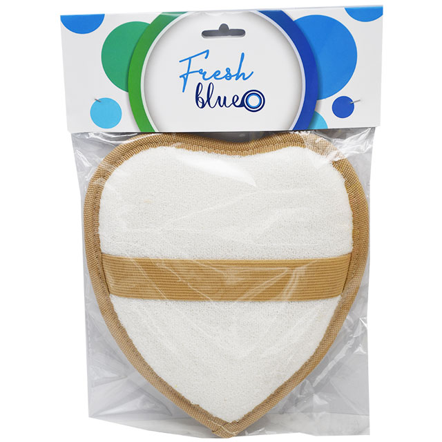 Fresh Blue Heart Loofah/Fb8012