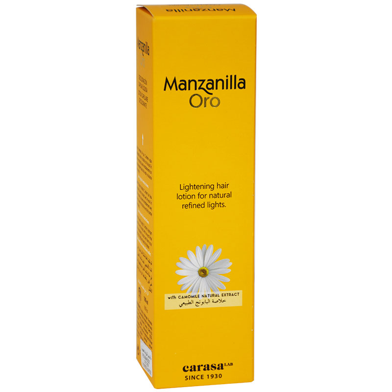 Manzanilla Oro Lightening Hair Lotion Spray 180ml