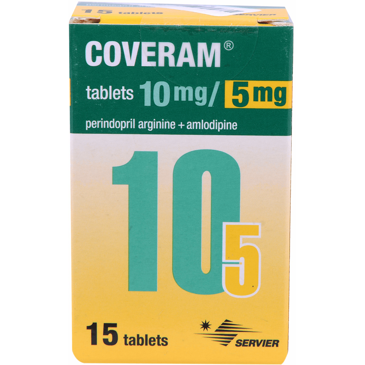 Coveram 10/5mg 15 Tablets