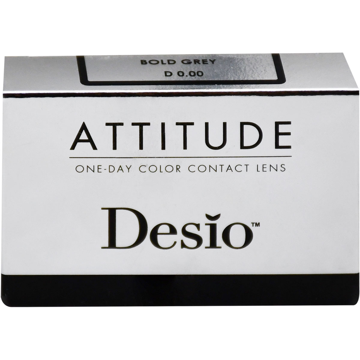 Desio Attitude One Day Color Contact Lens Bold Grey