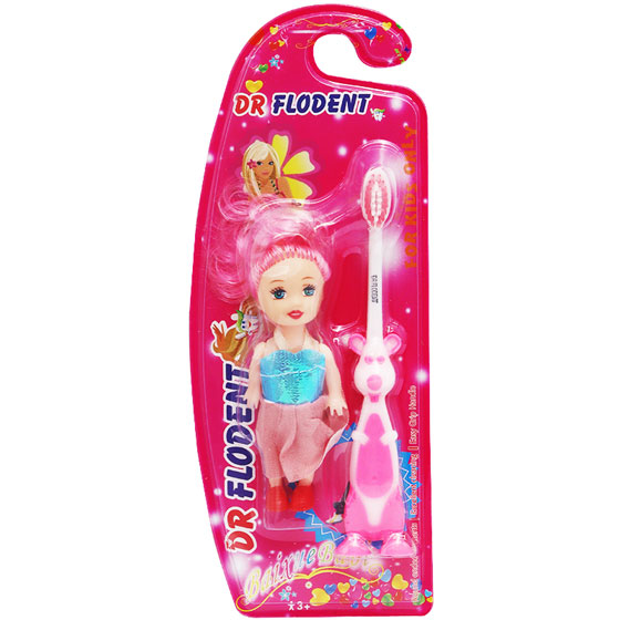 Dr Flodent Kids Toothbrush Soft with Gift/3018