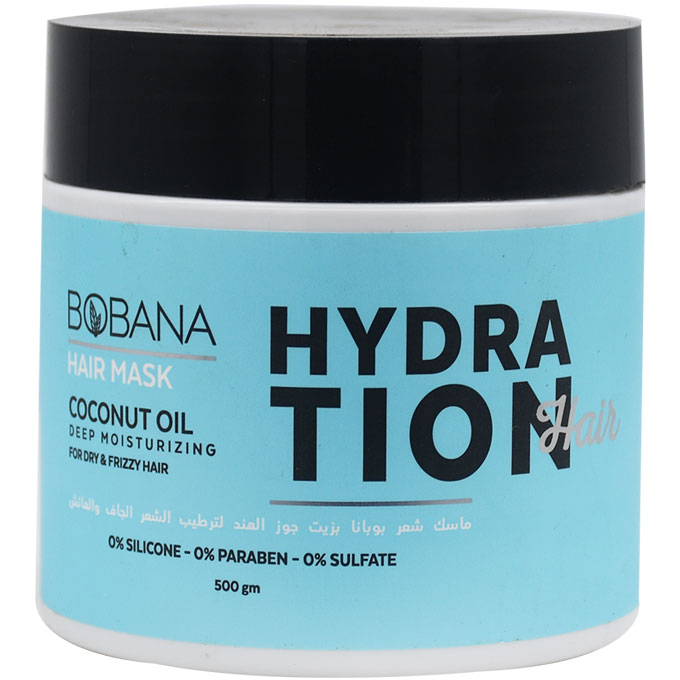 Bobana Hydration Hair Coconut Oil Hair Mask 500ml