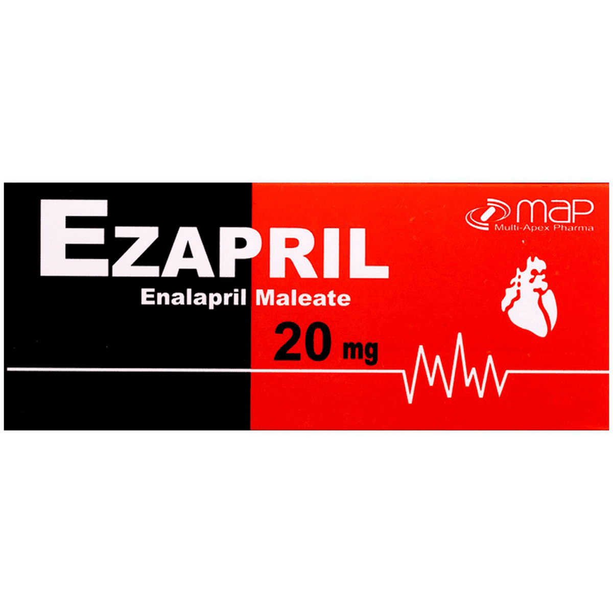 Ezapril 20mg 20 Tablets