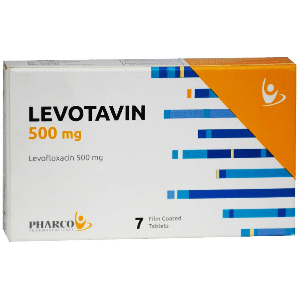 Levotavin 750mg 7 Scored Film Coated Tablets