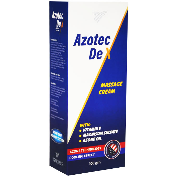 Azotec Dex Massage Cream 100gm