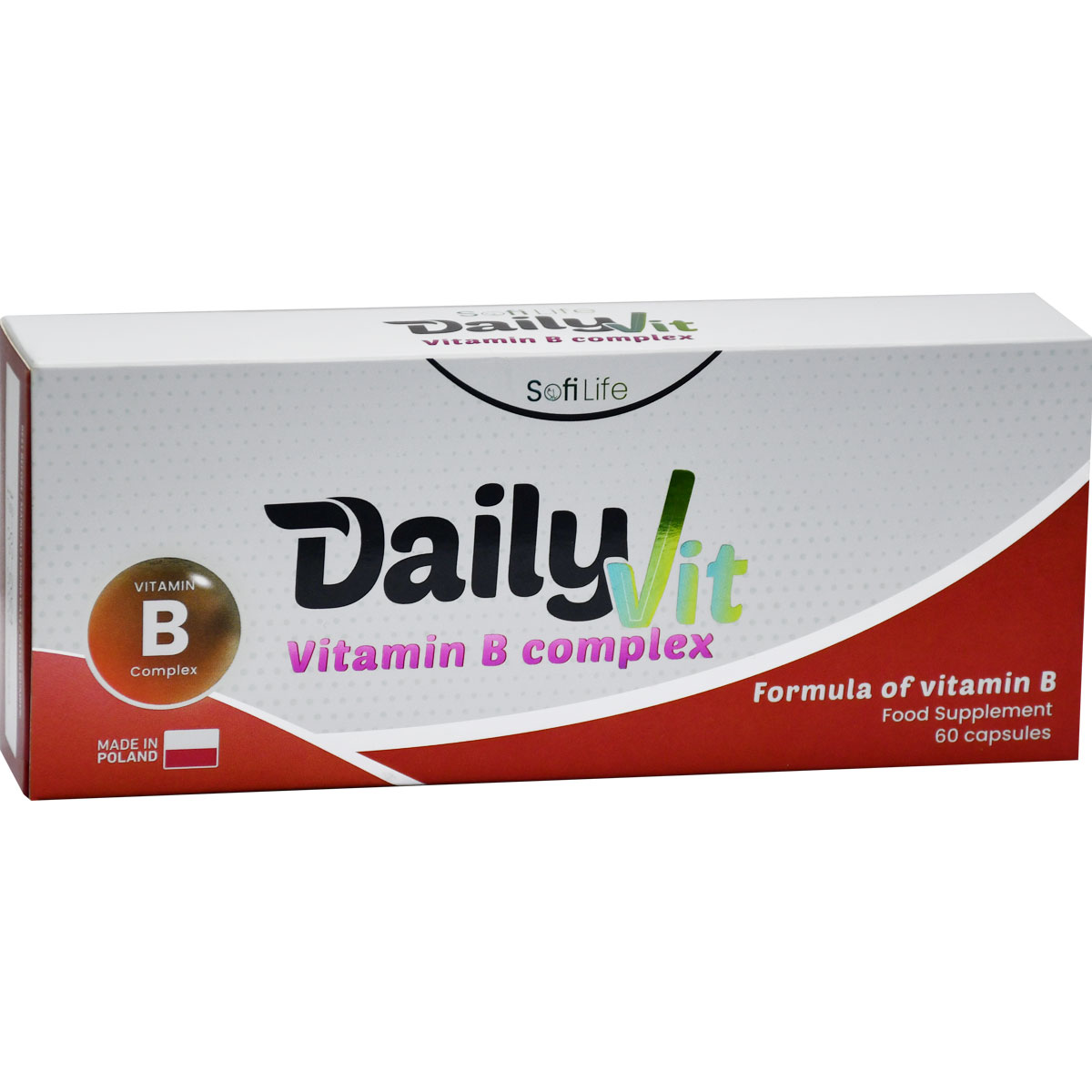 Sofi Life Daily Vit B Complex 60 Capsules