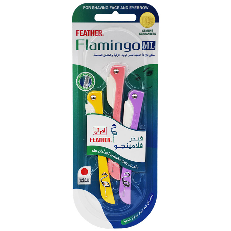 Feather Flamingo ML Platinum Blade 3/pieces