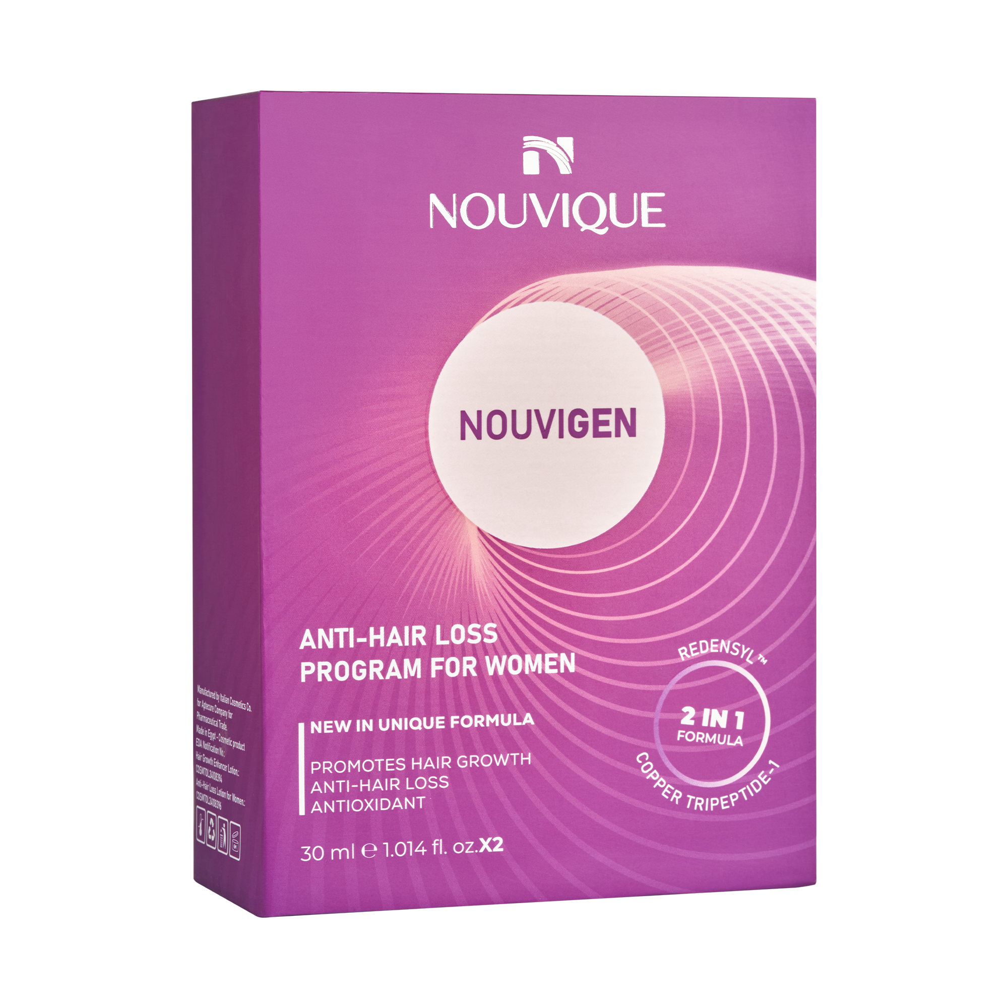 Nouvique Nouvigen Anti Hair Loss Spray For Women 2 x 30 ml