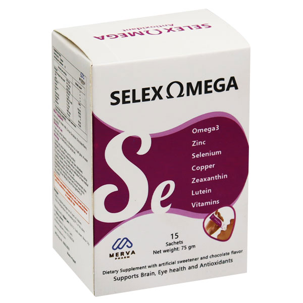 Selex Omega Chocolate Flavor 75gm 15 Sachets