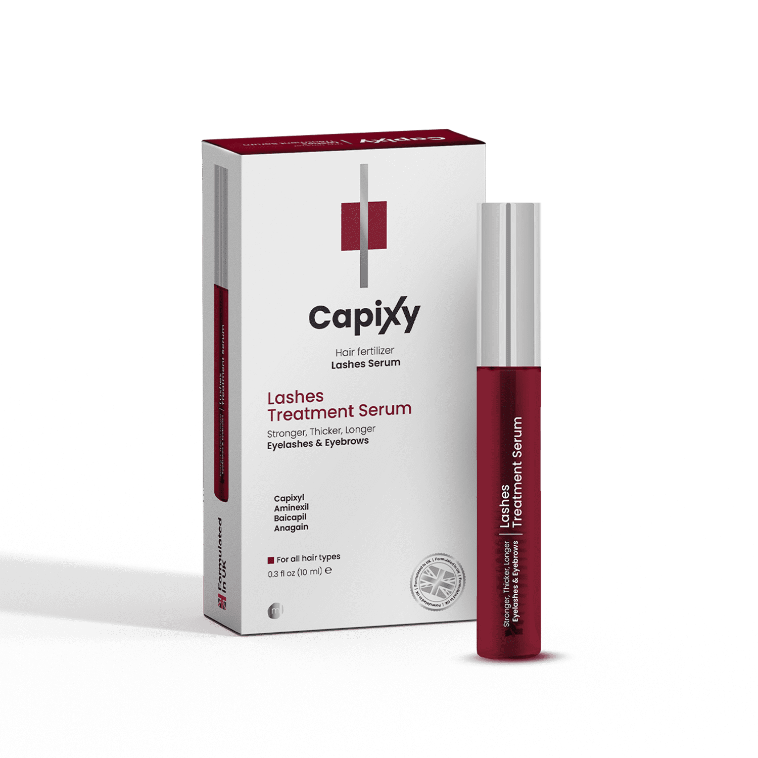 capixy Hair Fertilizer Lashes Serum For All Hair 10ml