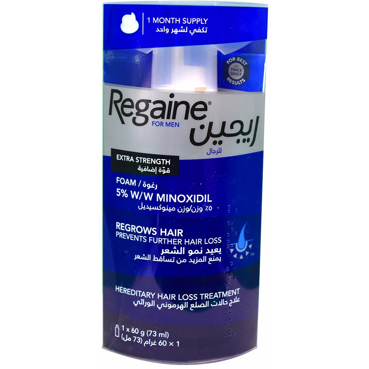 Regaine Men 5% W/W Minoxidil 73ml Foam