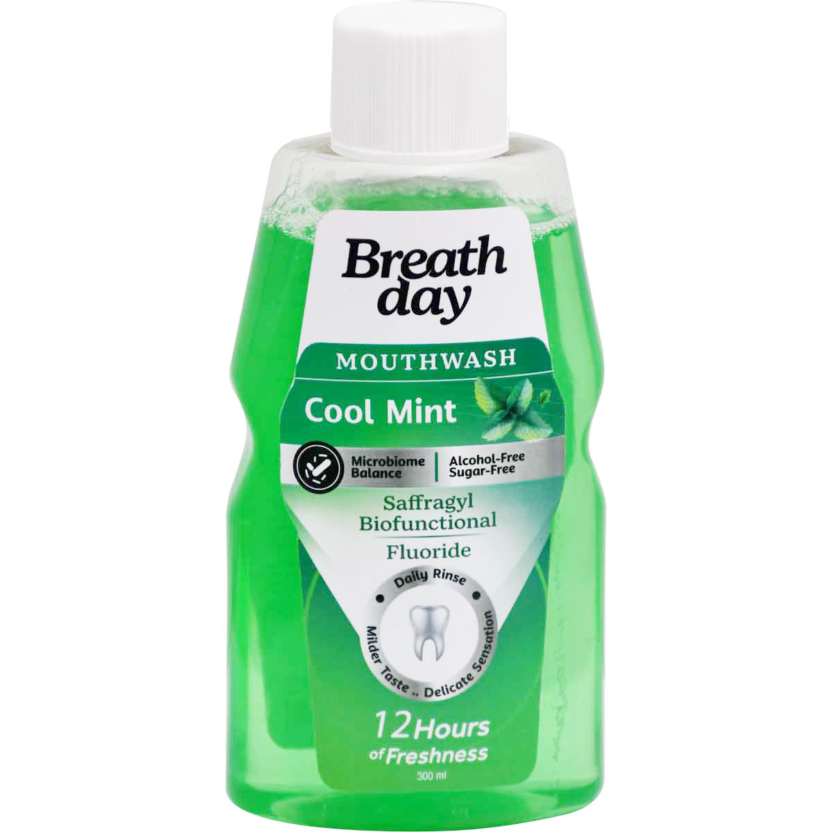 Breath Day Cool Mint Mouthwash 300ml