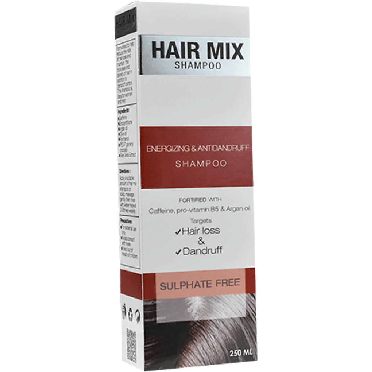 Hair Mix Energizing & Antidandruff (Sulfate Free) Shampoo 250ml