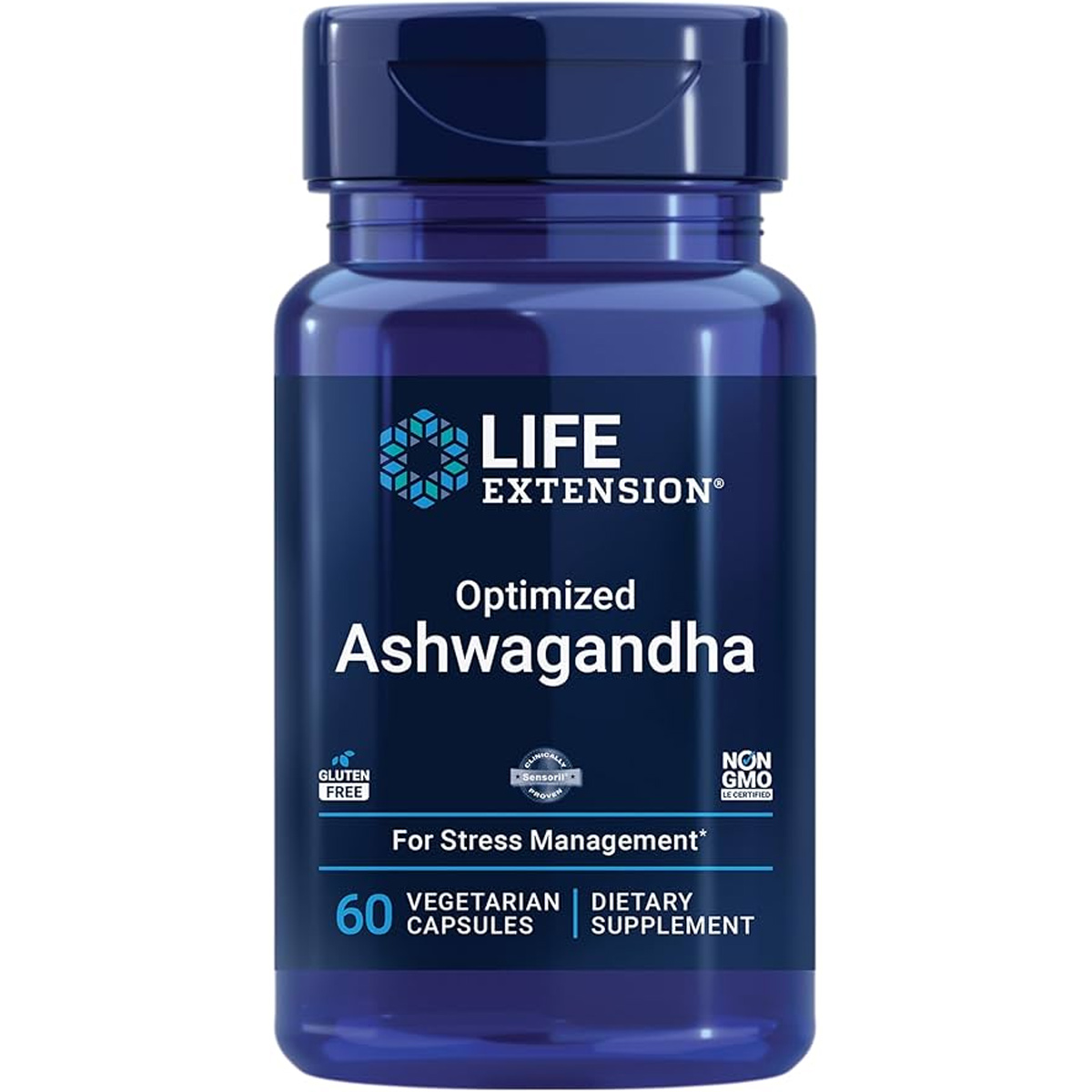 Life Extension Optimized Ashwagandha 60 Capsules