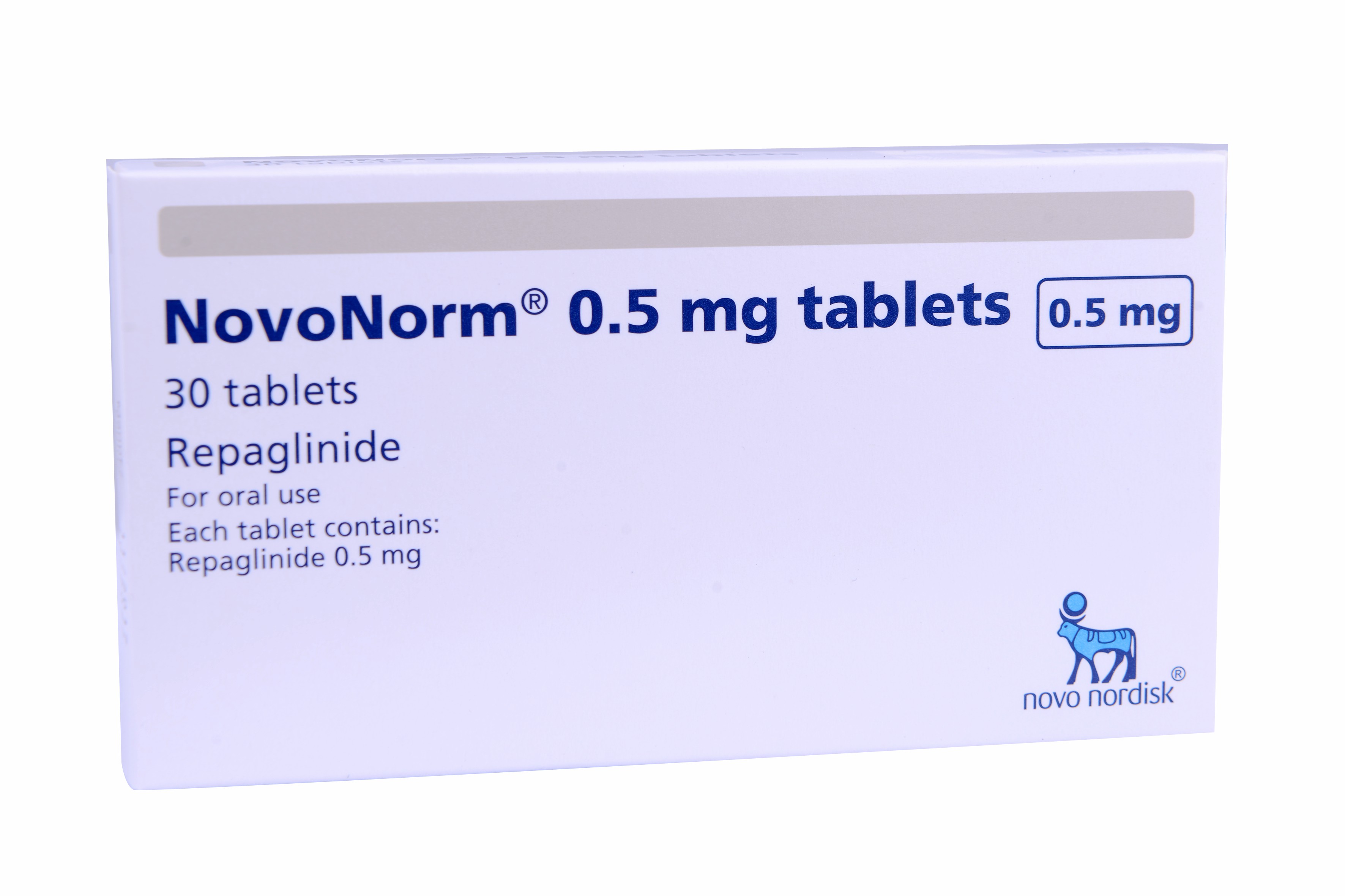 Novonorm 0.5mg 30 Tablets