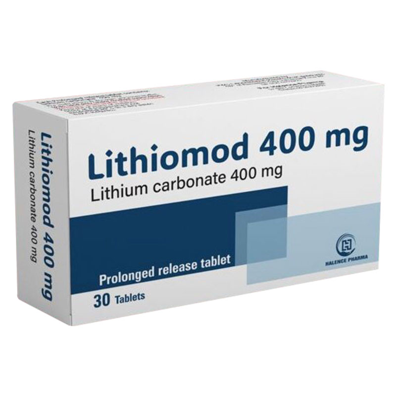 Lithiomod 400mg (Prolonged Release) 30 Tablets
