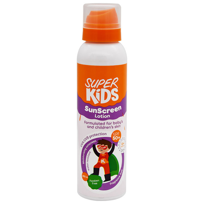 Super Kids Sunscreen SPF50+ Lotion 200ml